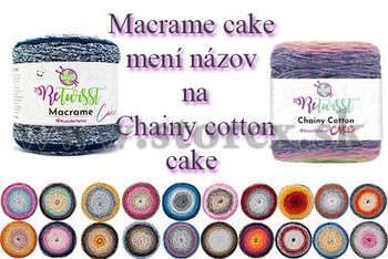Chainy cotton-Macrame Cake